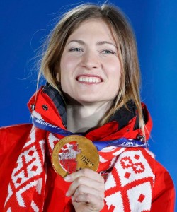 Домрачева Дарья Владимировна - белорусский биатлонист, олимпийский чемпион, спортсмен