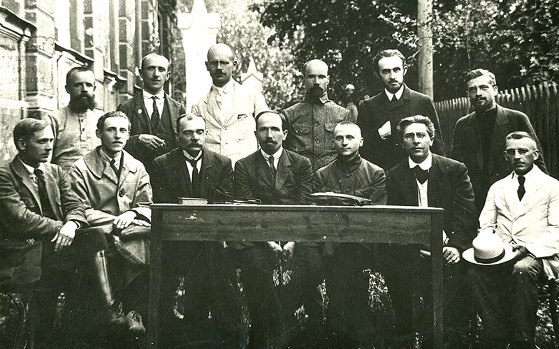 Сотрудники Инбелкульта. Минск, 1922 год.