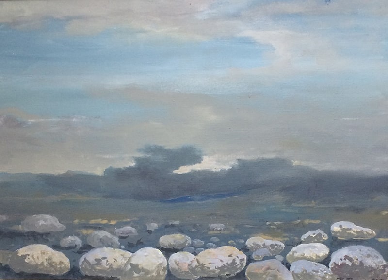 Владимир Васюк «Осень в Крэве», холст/масло, 2015 г.