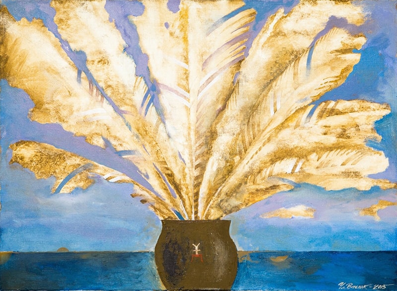 Владимир Васюк «Теням Огинского», холст/масло, 2015 г.