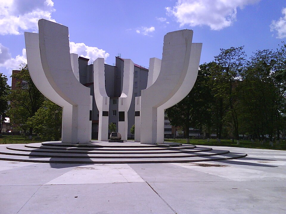 Монумент строителям Солигорска